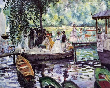 la grenouillere1 Pierre Auguste Renoir Oil Paintings
